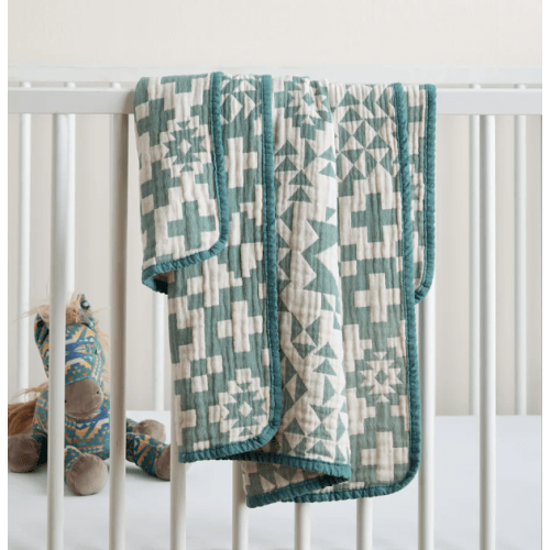 PENDLETON Blue Ridge Organic Cotton Baby Blanket