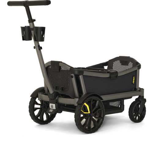 Veer Cruiser City (2 Seater) Stroller Wagon - Grey