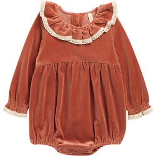Wendy Organic Cotton Velour Bodysuit, 6-12M