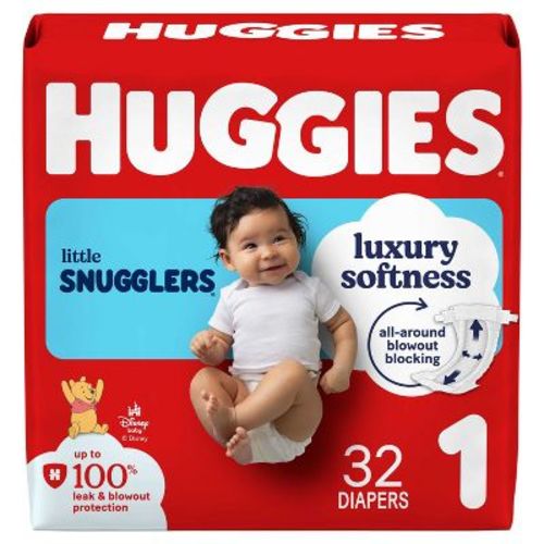Huggies Little Snugglers Diapers - Size 1 - 32ct