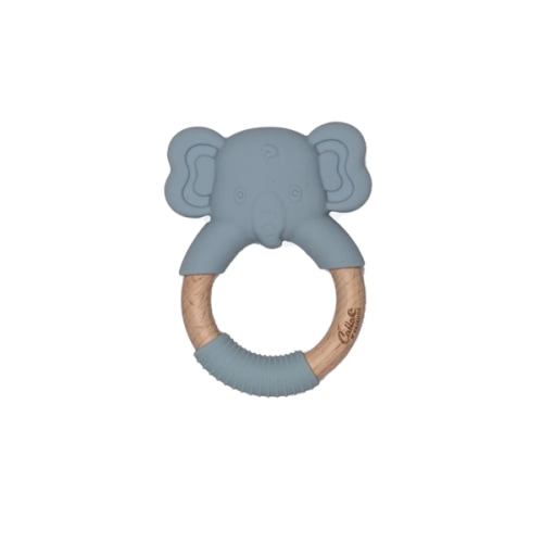 Elephant Silicone Teether – Nature Kids Co.