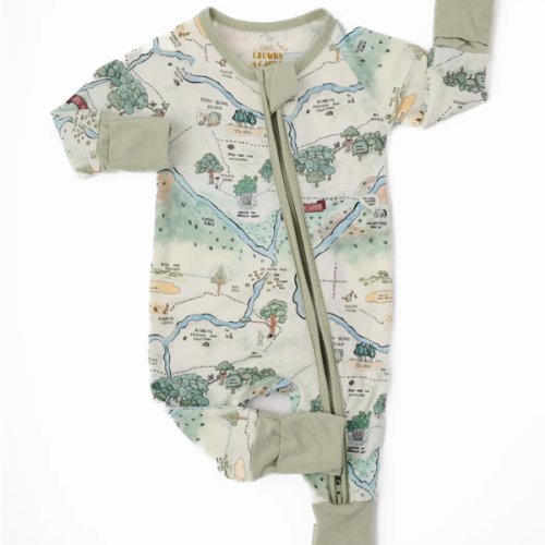 Hundred Acre Woods Bamboo Zippered Sleeper