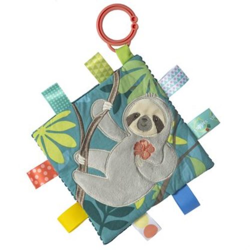Crinkle Teething Stroller Toy, Sloth