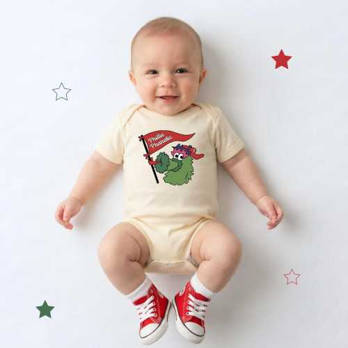 Phillie Phanatic Baby Onesie | Philadelphia Phillies Baby Gift