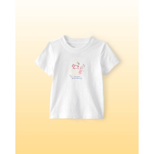 Baby Disney© Winnie the Pooh Embroidered Graphic Tee - White - OshKosh B'gosh | Carter's