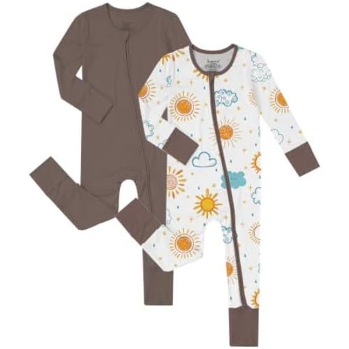 Baby Zipper Pajamas, Unisex Footies& Footless Sleeper