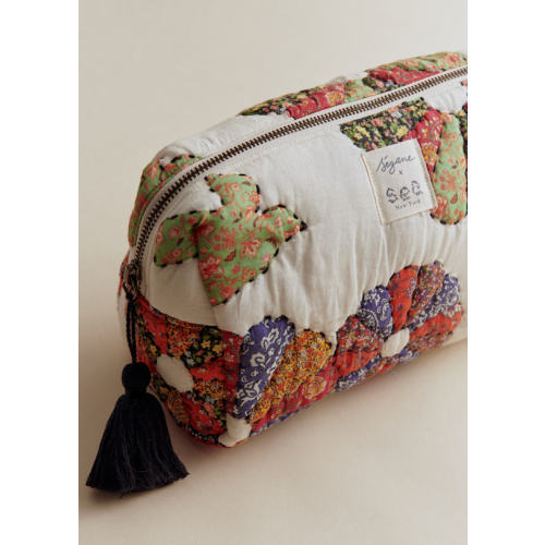 Toiletry Bag - Sézane x Sea NY - Woodstock Patchwork