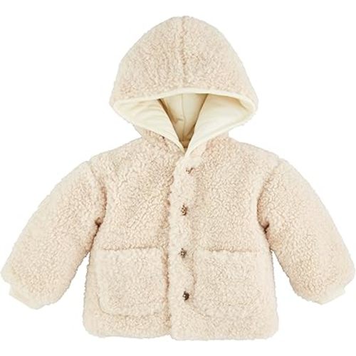 Mud Pie Girls' Mud Pie Children Baby Sherpa Jacket