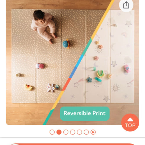 Reversible Floor Mat | Safari