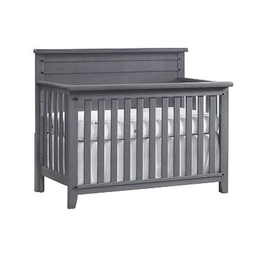 Soho Baby Ellison Premium 4-in-1 Convertible Crib – Flat-Top Headboard