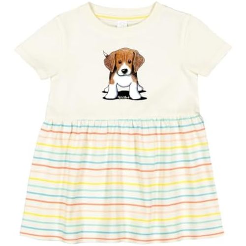 inktastic Beagle Infant Dress - KiniArt