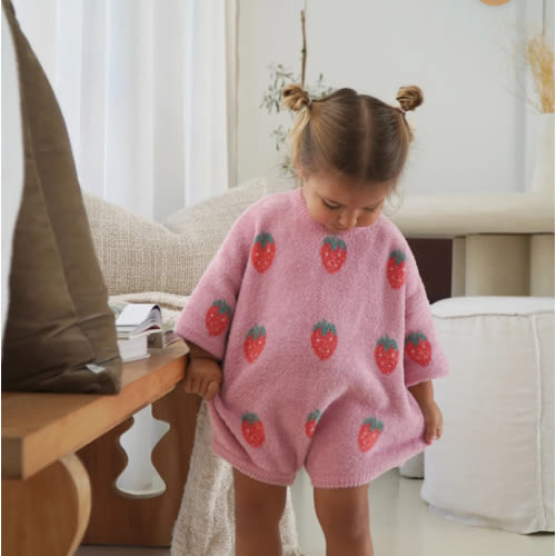 STRAWBERRY ROMPER