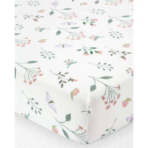 Baby Girl Organic Cotton Standard Crib Sheet