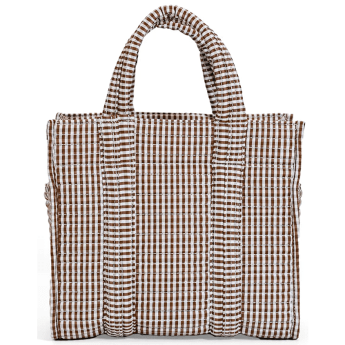 Coco Gingham Quilted MINI Go Go Tote