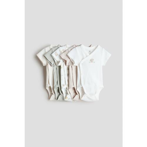 5-PACK COTTON BODYSUITS