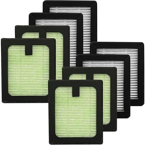 Dryer Advanced HEPA Filter Compatible with Baby Brezza Baby Bottle Dryer Advanced and Baby Brezza Baby Bottle Washer, 8 Pack