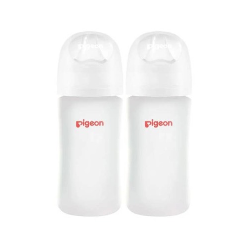 Silicone Glass Bottle (8 oz, 2 Pack)