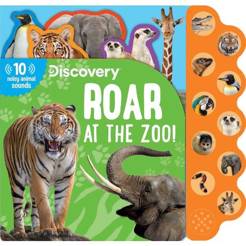 Discovery: Roar at the Zoo! (10-Button Sound Books) (Image on Book may slightly vary)