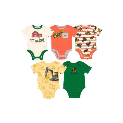 5-Pack Short Sleeve Bodysuits