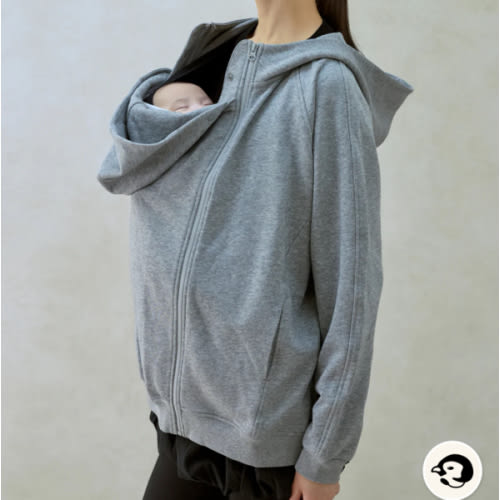 Babywearing Outerwear Zip Up Hoodie