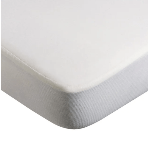 Kumi cradle bamboo mattress protector | White