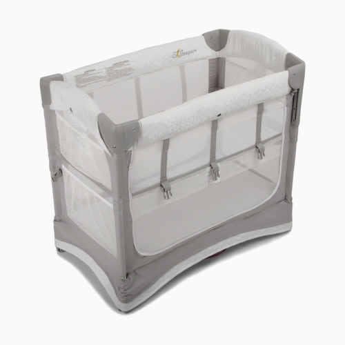 Arm's Reach Mini Ezee 3 in 1 Co-Sleeper Bassinet - Grey/White