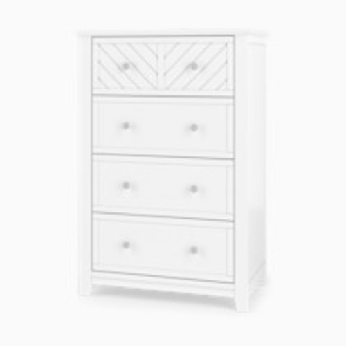 Child Craft Atwood 4-Drawer Chest - Matte White