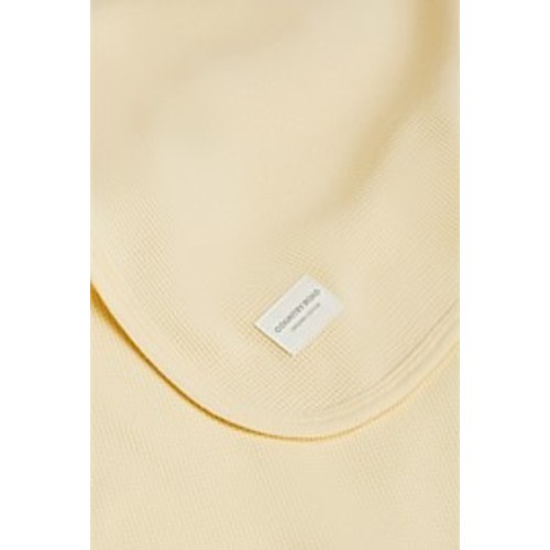 Lemon Organically Grown Cotton Waffle Blanket - Accessories | Country Road