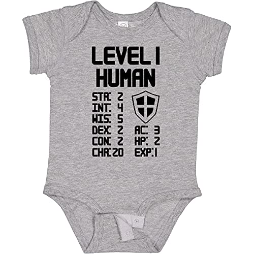 inktastic Level 1 Human Baby Bodysuit