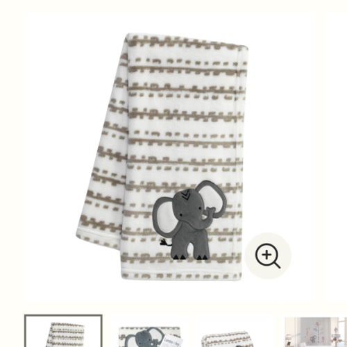 Jungle Safari Baby Blanket