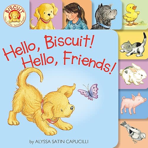 Hello, Biscuit! Hello, Friends! Tabbed Board book – Picture Book, August 31, 2021