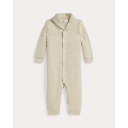 Fleece Shawl-Collar Coverall