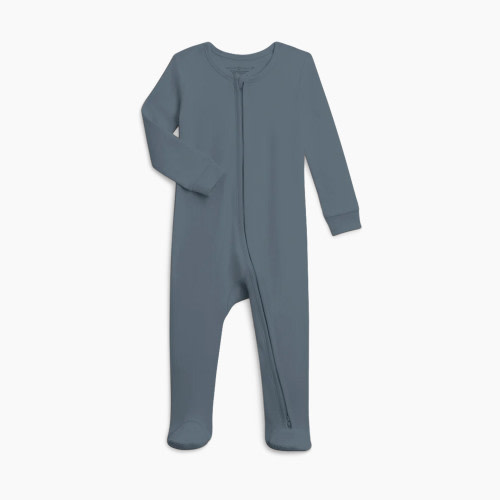 Colored Organics Peyton Zipper Sleeper - Harbor, 3-6 M