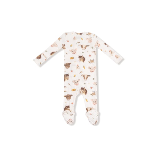 AD Zip Footie - Baby Farm