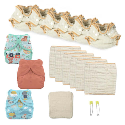 Try Both Cloth Diaper Kit size newborn