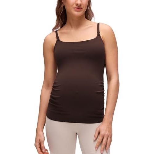CRZ YOGA Maternity Nursing Tank Tops