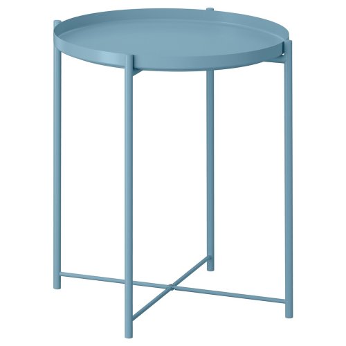 GLADOM Tray table - light blue 17 1/2x20 5/8 "
