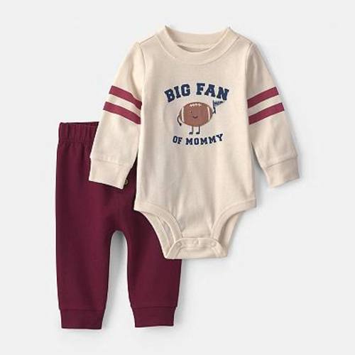 Baby Boy Carter's 2-Piece Long-Sleeve Bodysuit & Pant Set