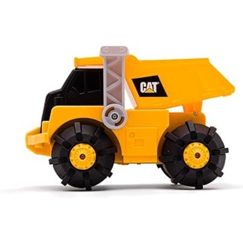 CAT Construction Toys, Unstoppable Movers Dump Truck, Realistic Lights & Sounds, Motion Drive Technology, Working Features, and Interactive Play for Ages 3+