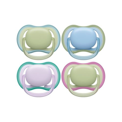 Avent Ultra Air Soft Soother Mixed 0-6M Asstd - 2 Pack