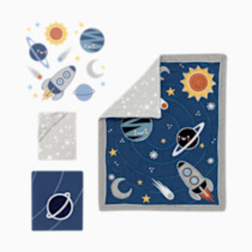 Lambs & Ivy 4-Piece Crib Bedding Set - Milky Way