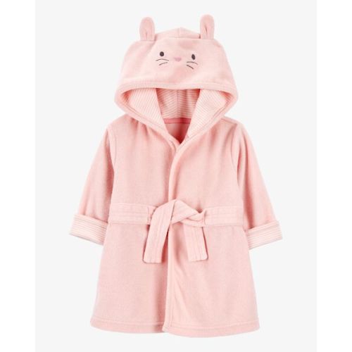 Baby Bunny Hooded Terry Robe - Pink - Carter's | Carter's
