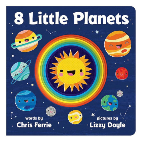 8 Little Planets: A Solar System Book for Kids with Unique Planet Cutouts