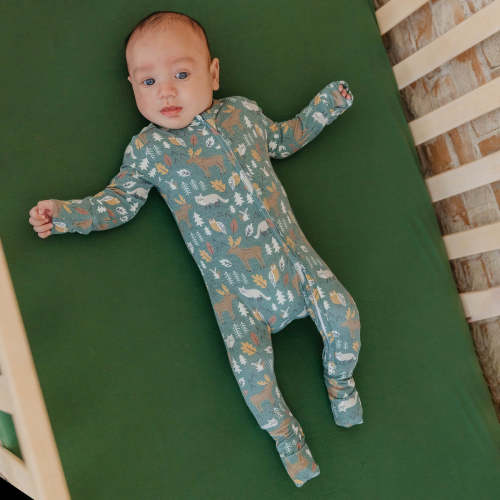 Convertible Zip-Up Footie Pajama - Atwood