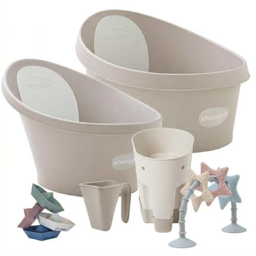 Shnuggle Splash & Grow Bundle: Baby & Toddler Bath Bundle + Accessorie – Shnuggle USA