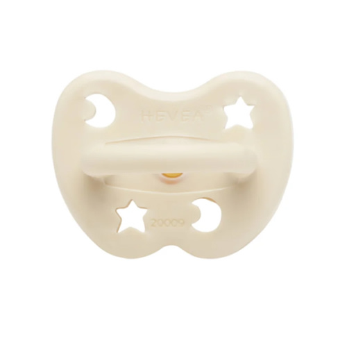 Natural Rubber Pacifier ROUND Newborn 0+ Months Single-Pack - Round 0-3 months