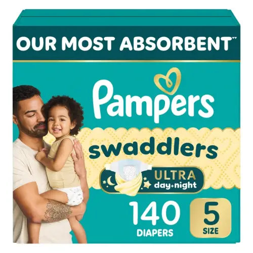 Pampers Swaddlers Ultra Diapers Sizes 3 - 7 | Costco