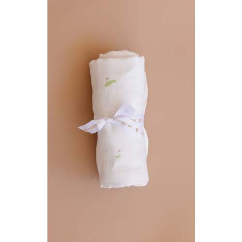 Organic Muslin Swaddle - Golf