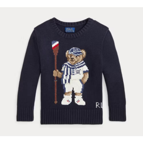 Polo Bear Cotton Sweater
