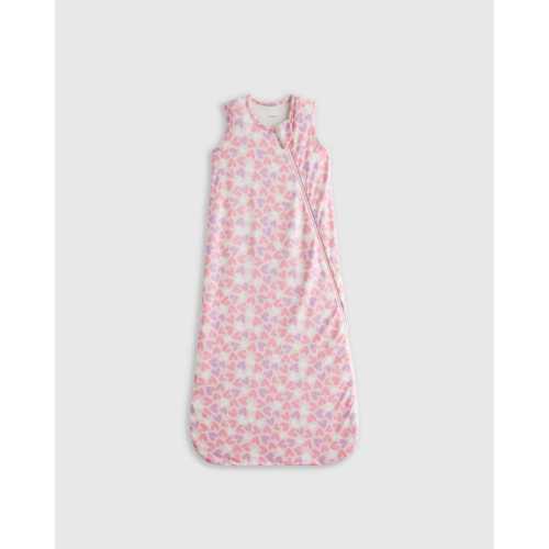 Bamboo Sleep Bag 1.0 TOG in Lavender Hearts